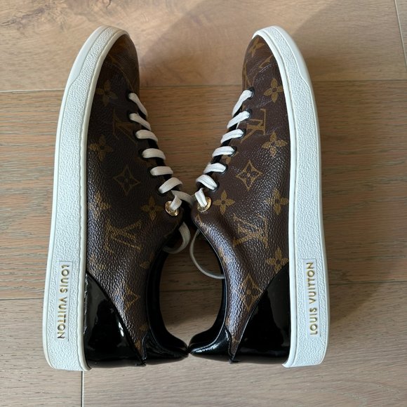 Louis Vuitton Frontrow Monogram Canvas Sneaker Size 37.5 - Picture 8 of 13